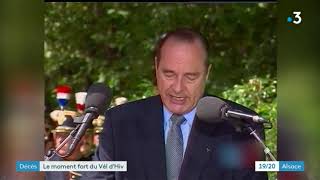 Interview de Frédérique Neau Dufour à propos du discours de Jacques Chirac au Vel d'Hiv