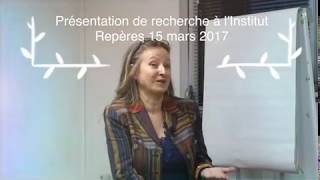 Présentation de recherches à Repères : l'Ethique du coaching.