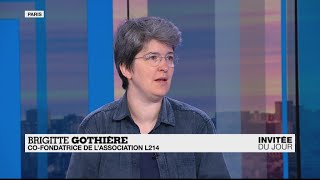 Brigitte Gothière, de L214 : 